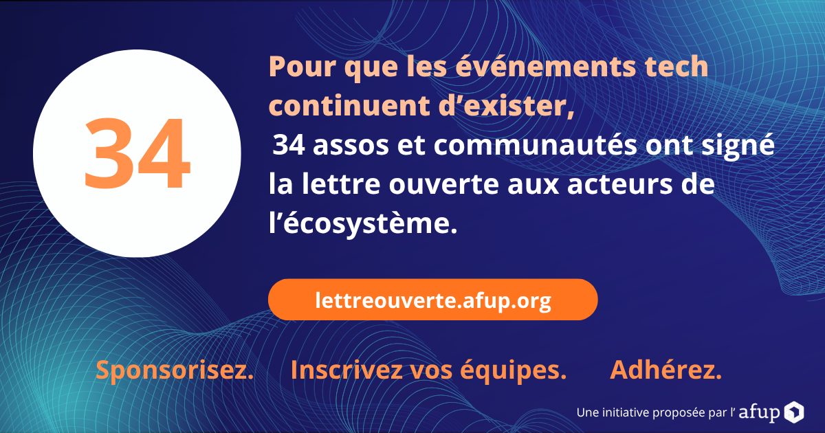 Illustration de l'article : Lettre ouverte pour sauver les événements tech en France